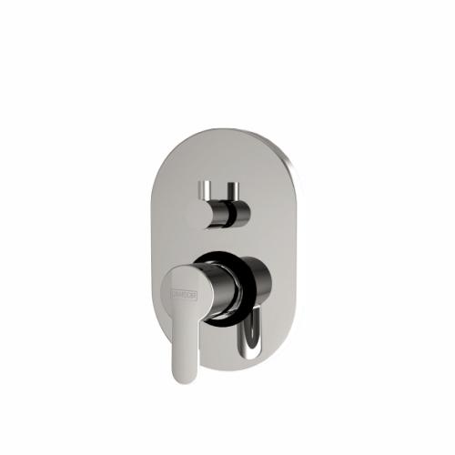 Single Lever Concealed Mixer & Diverter High Flow Chrome